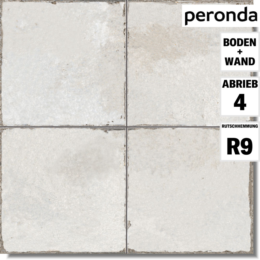 Peronda FS 0 white weiß 45 x 45 38208