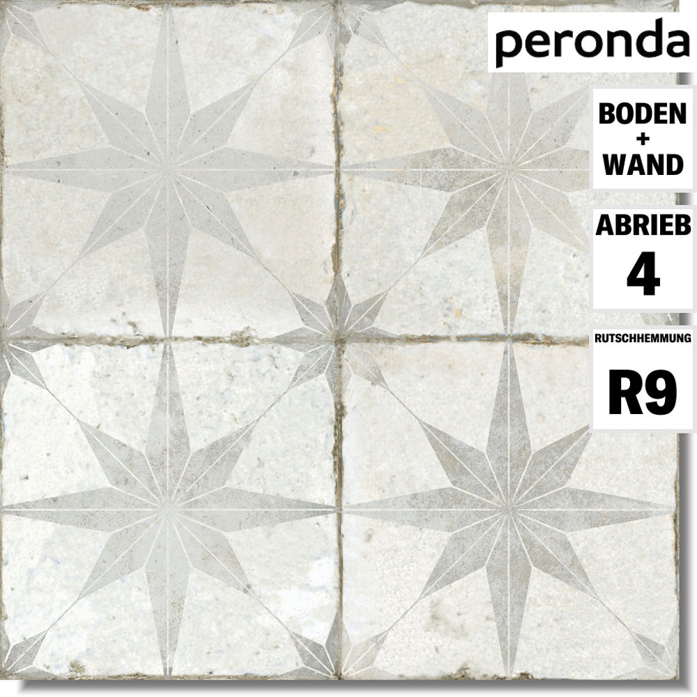 Peronda FS Star white weiß 45 x 45 38172