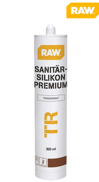 RAW Premium Sanitär Silikon transparent