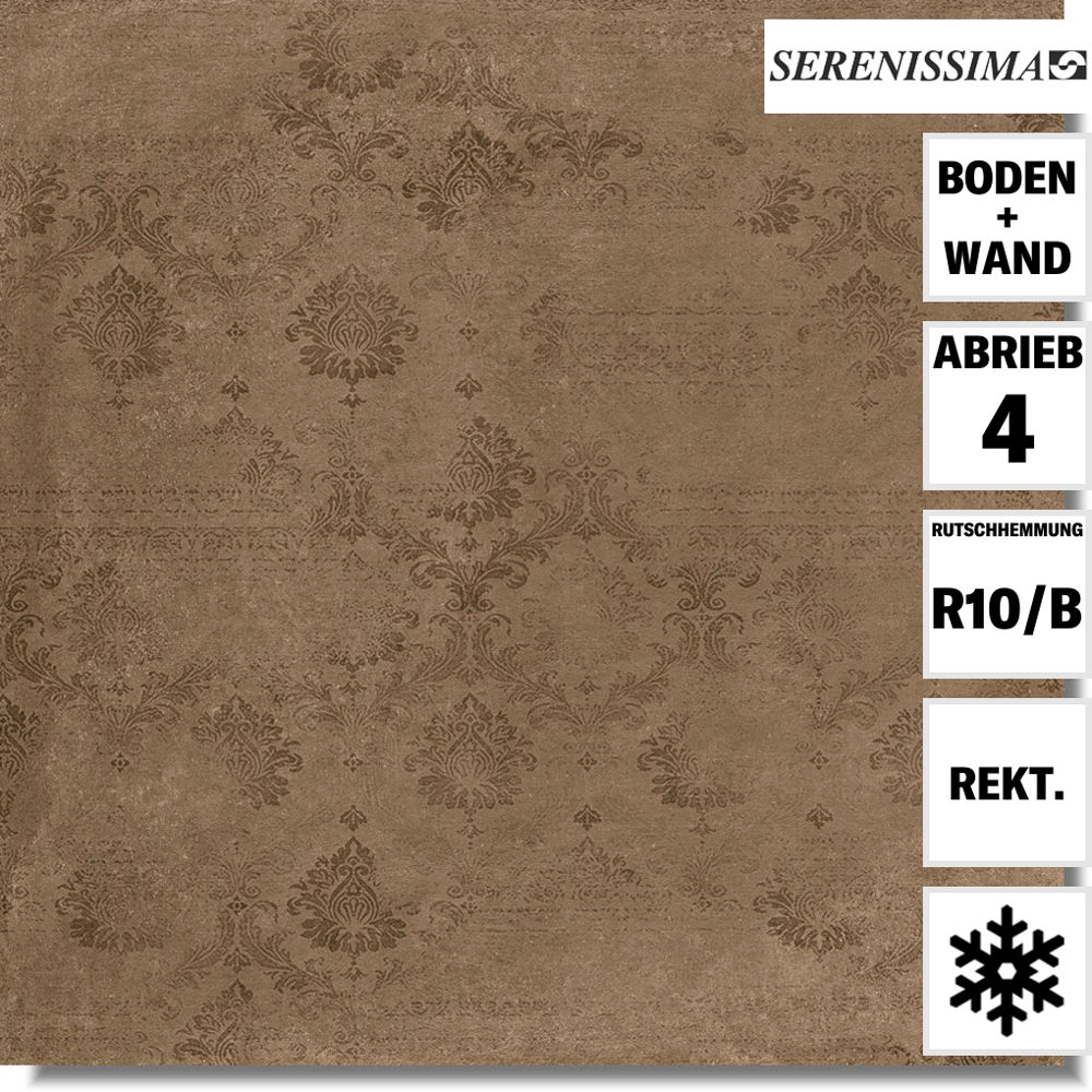 Serenissima Studio 50 Carpet Terracotta 60 x 60