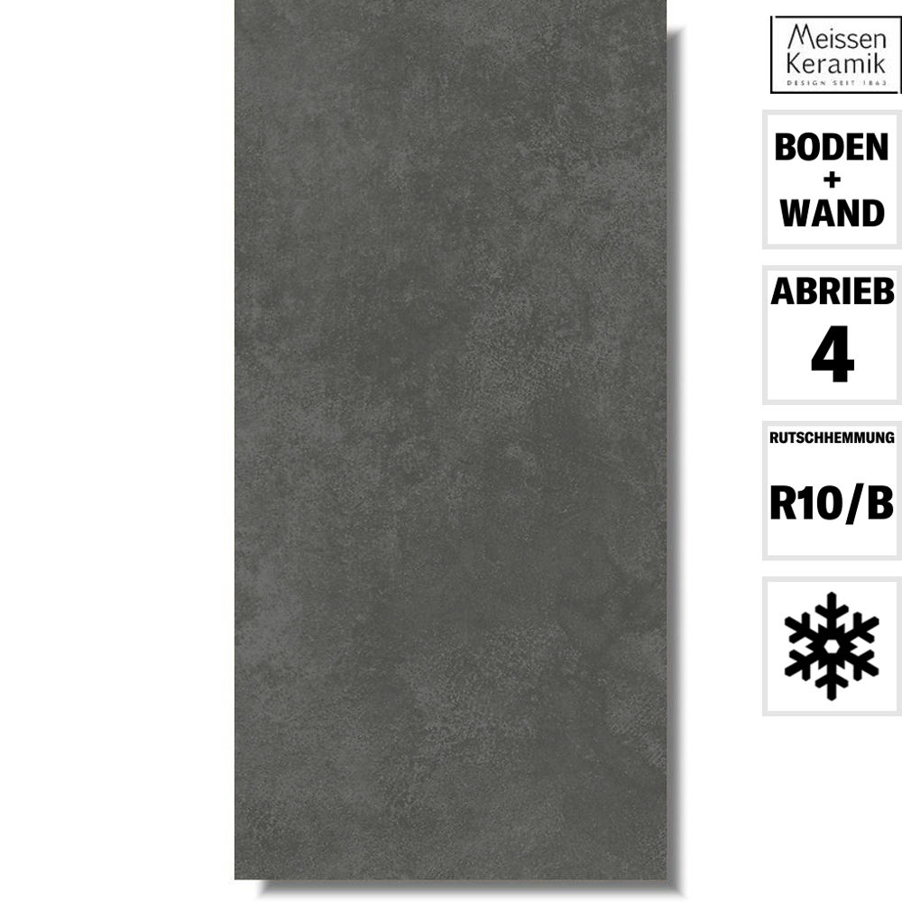 Meissen Ares graphite dunkelgrau 30 x 60 MT587-003-1