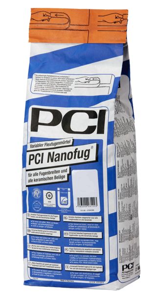 PCI 3123 Nanofug Fugenmörtel Farbe 16 Silbergrau 4 kg