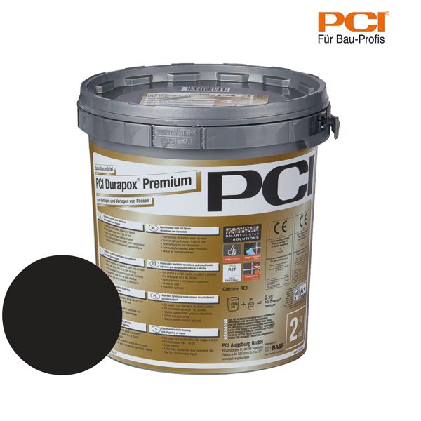 PCI 3761 Durapox Premium schwarz Epoxidharzmörtel 2 kg
