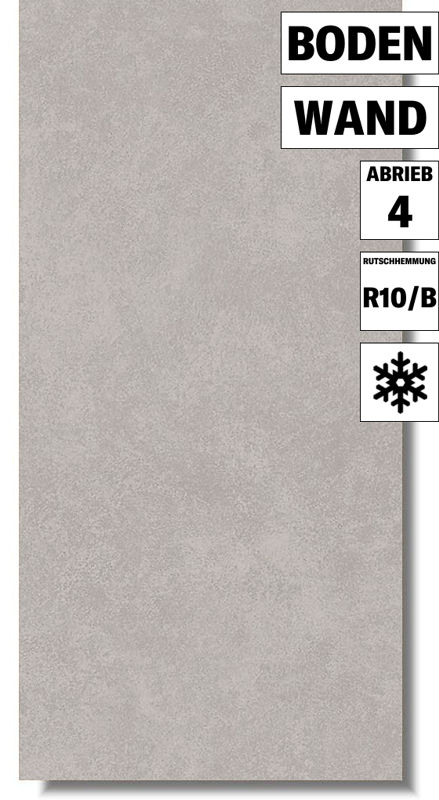 Bodenfliese Ares light grey MT587-004-1 von Meissen Keramik