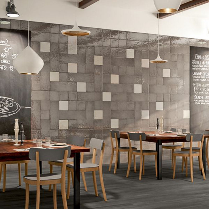 schöne Wände für Restaurants und Bars von Iris Ceramica