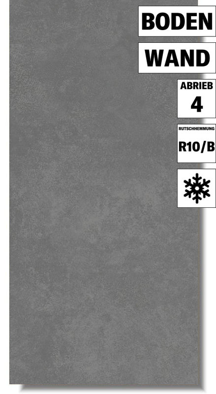 Bodenfliese Ares grey MT587-001-1 von Meissen Keramik