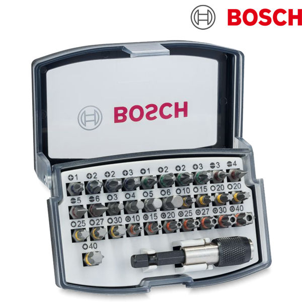 Bit-Set von Bosch für Schraubendreher und Bohrschrauber