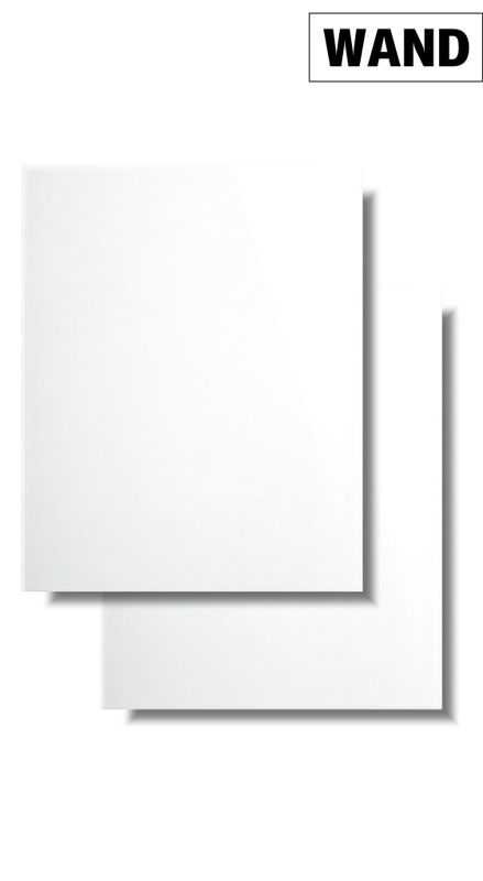 weiße Fliese matt für die Wand, für Küche, Bad und WC
