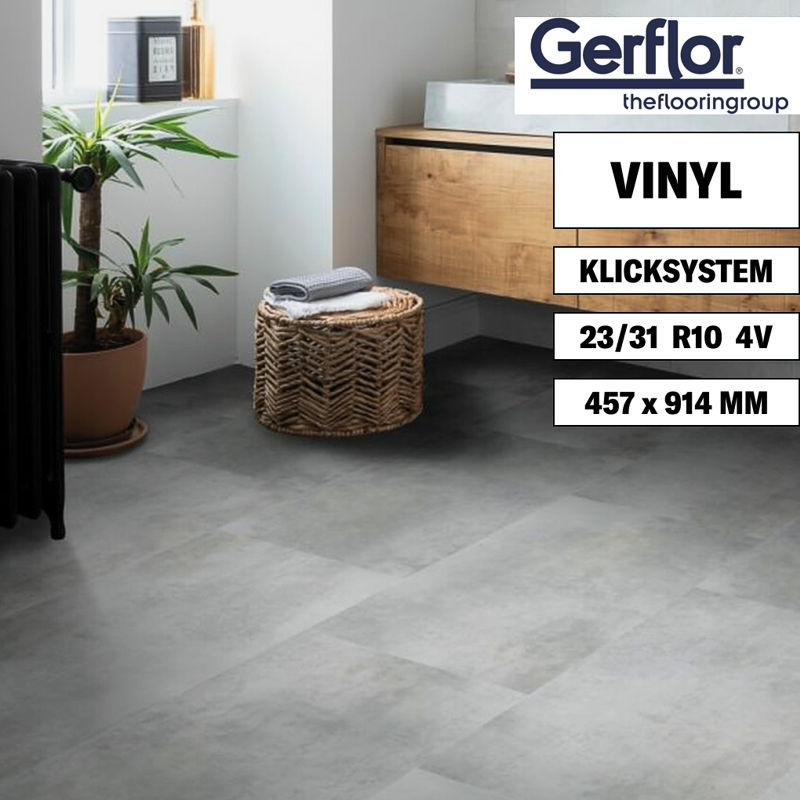 Vinylboden Rigid 30 Lock 0960 Kuta Grey von Gerflor