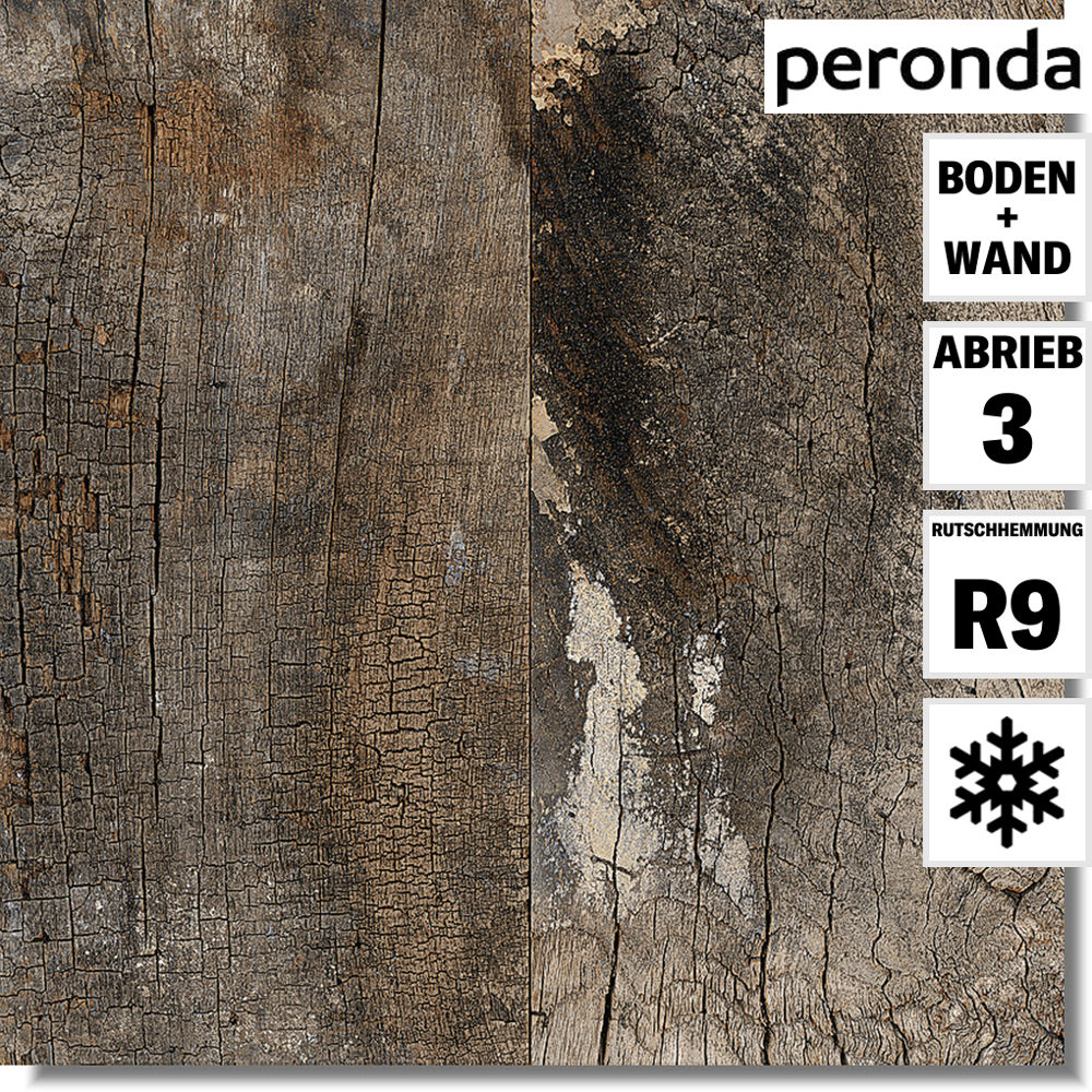 gealterte Holz-Optik von Peronda Ceramicas