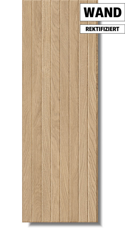 Dekorfliese Clash oak Line in Holzoptik für Küche, Bad und WC