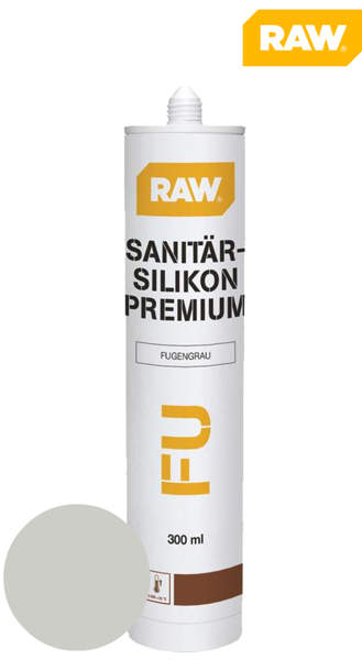 RAW Premium Sanitär Silikon fugengrau